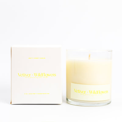 Vetiver + Wildflowers Soy Candle