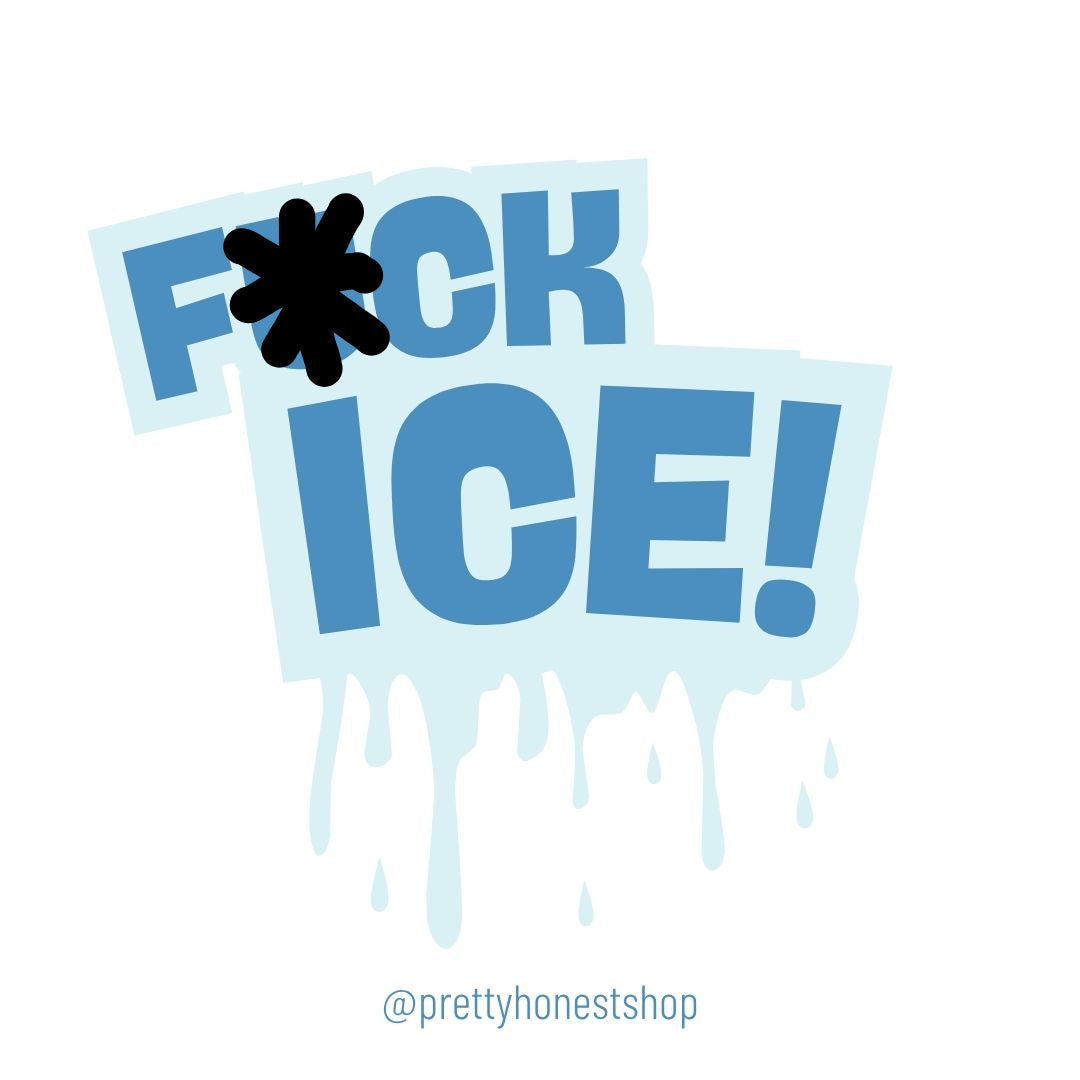*Pre-Order* F*ck ICE Candle Stickers