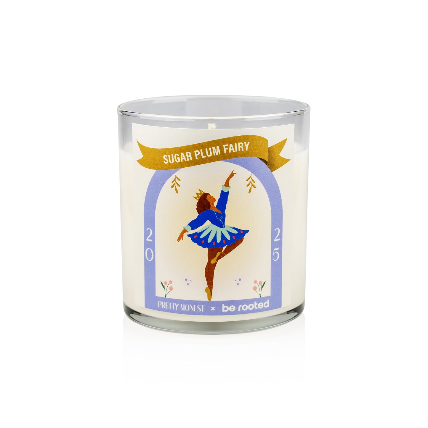 BeRooted Sugar Plum Fairy Soy Candle