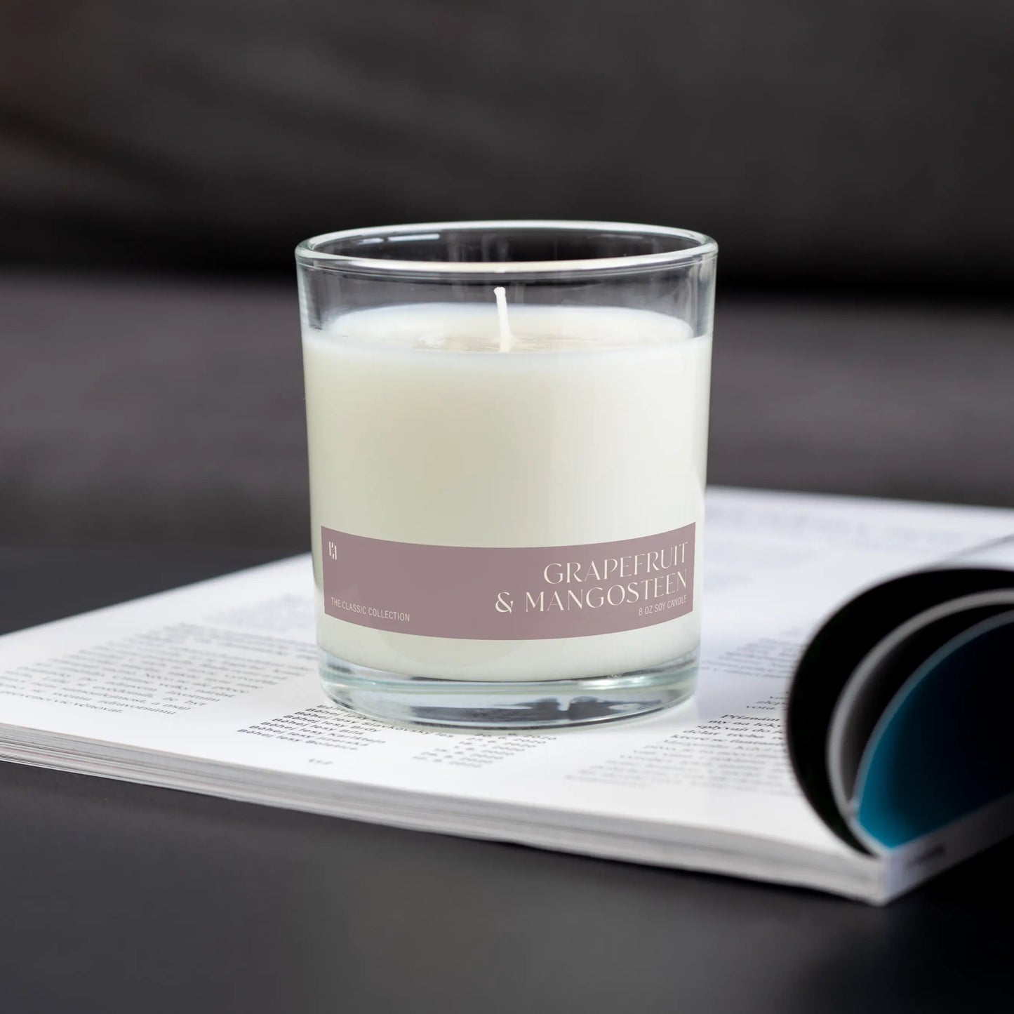 grapefruit candle