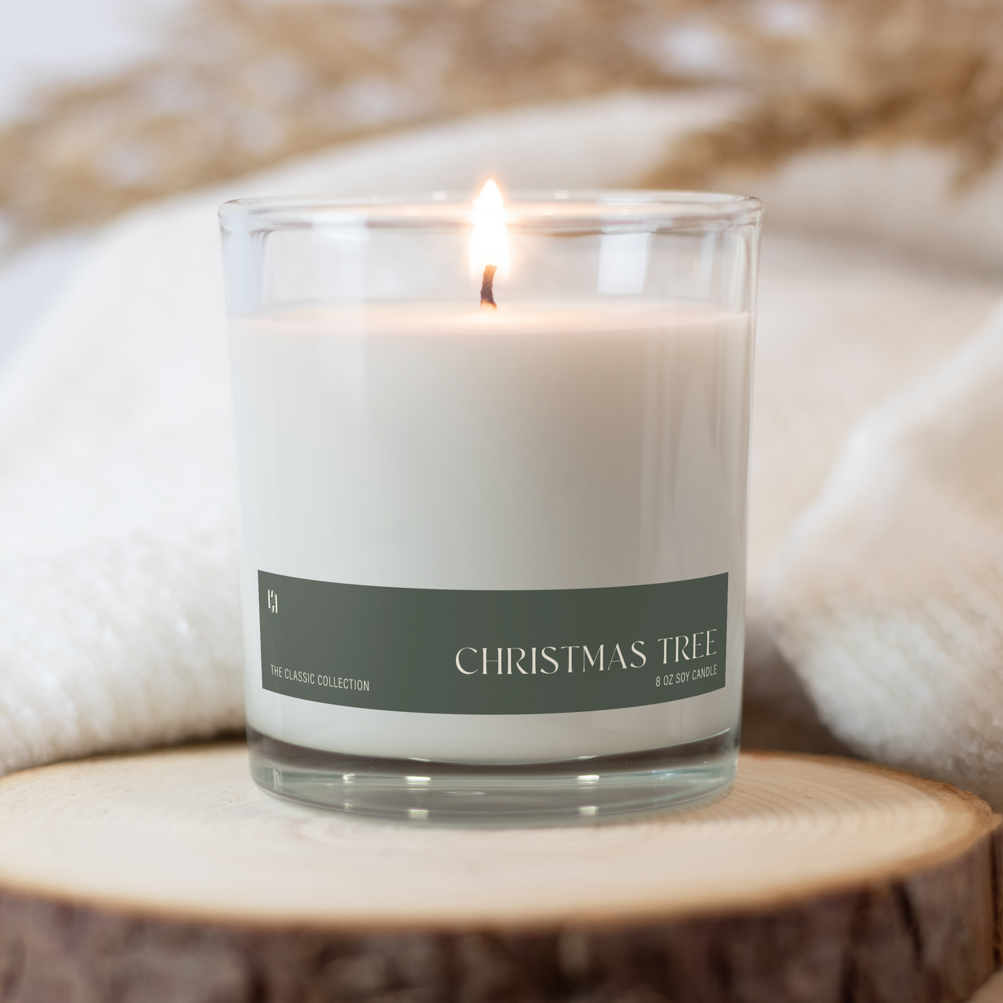 Christmas Tree Soy Candle