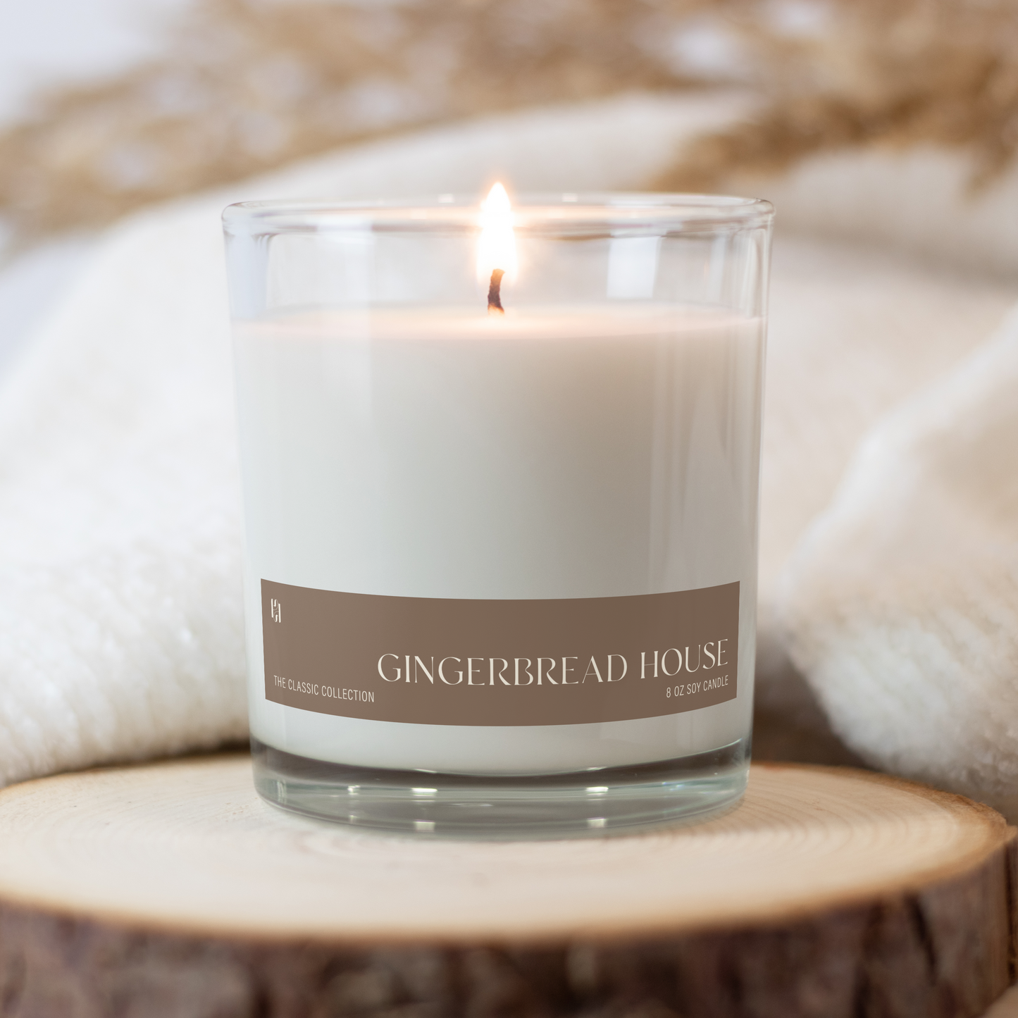 Gingerbread House Soy Candle