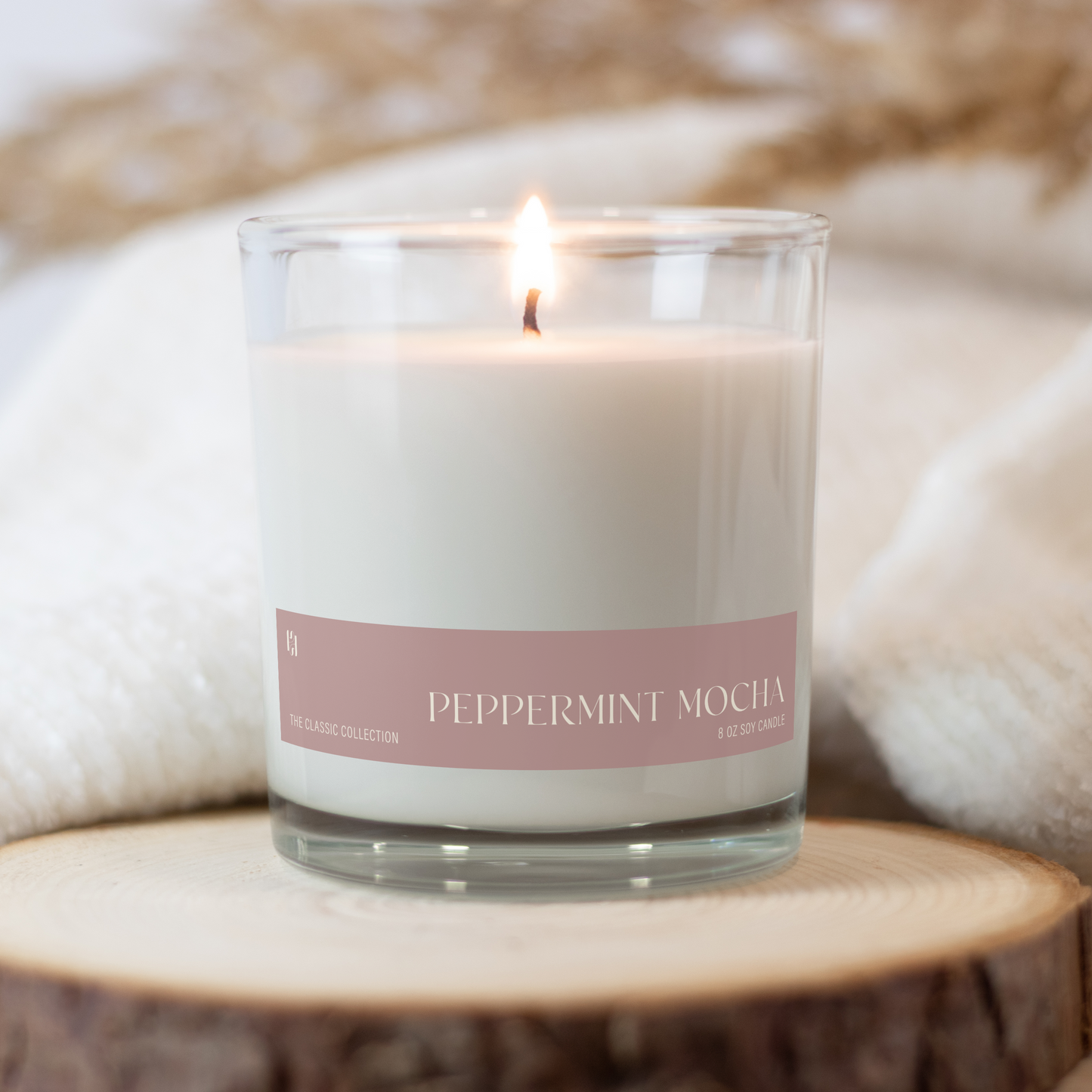 Peppermint Mocha Soy Candle