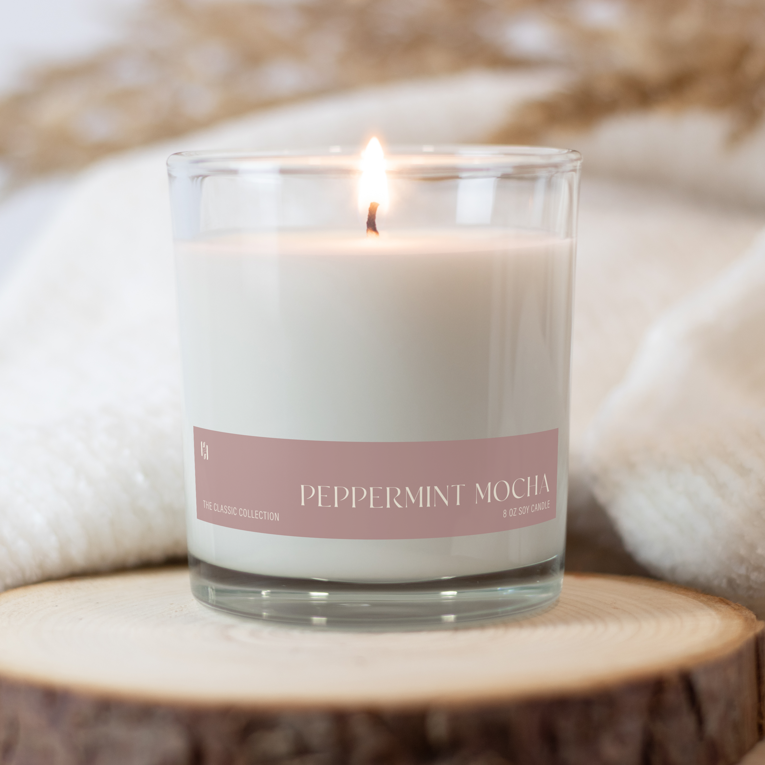 Peppermint Mocha Soy Candle