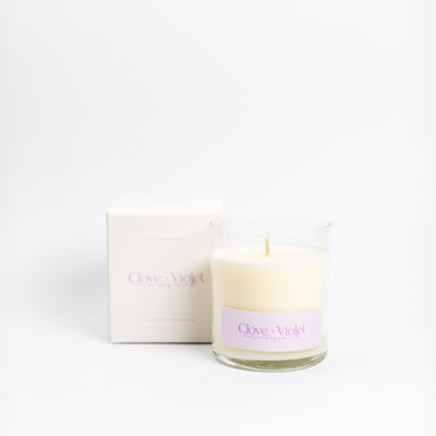Clove and Violet Candle