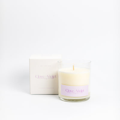 Clove + Violet Soy Candle
