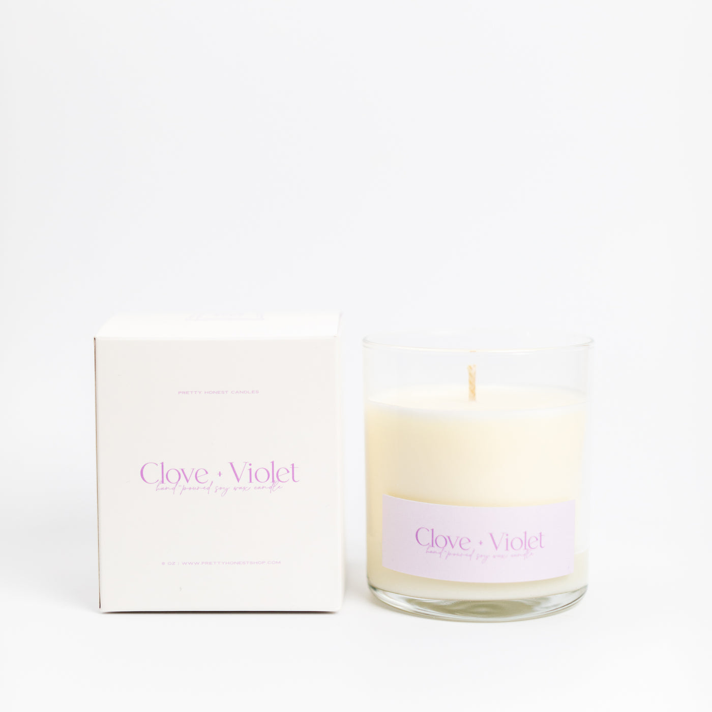 Clove + Violet Soy Candle