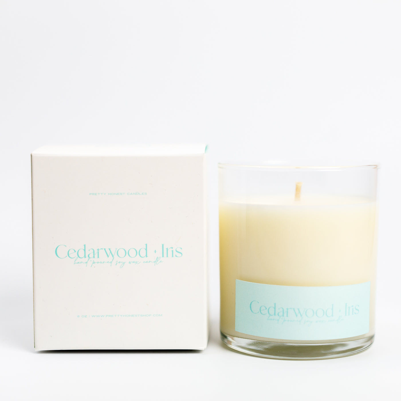 Cedarwood + Iris Soy Candle