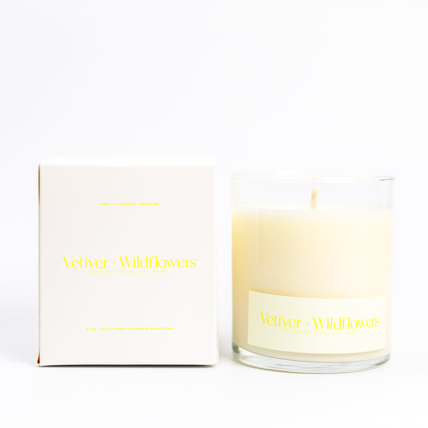 Vetiver + Wildflowers Soy Candle