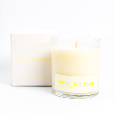 Vetiver + Wildflowers Soy Candle