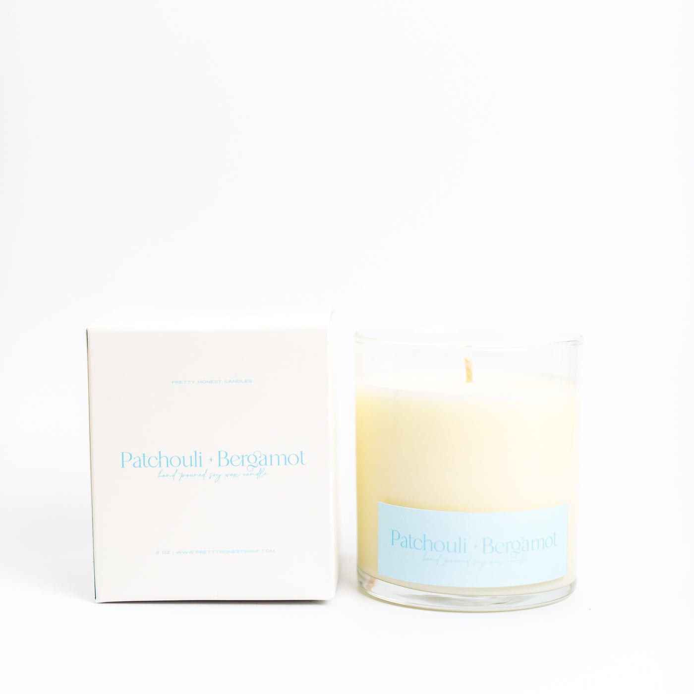 Patchouli + Bergamot Soy Candle