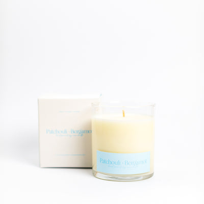 Patchouli + Bergamot Soy Candle