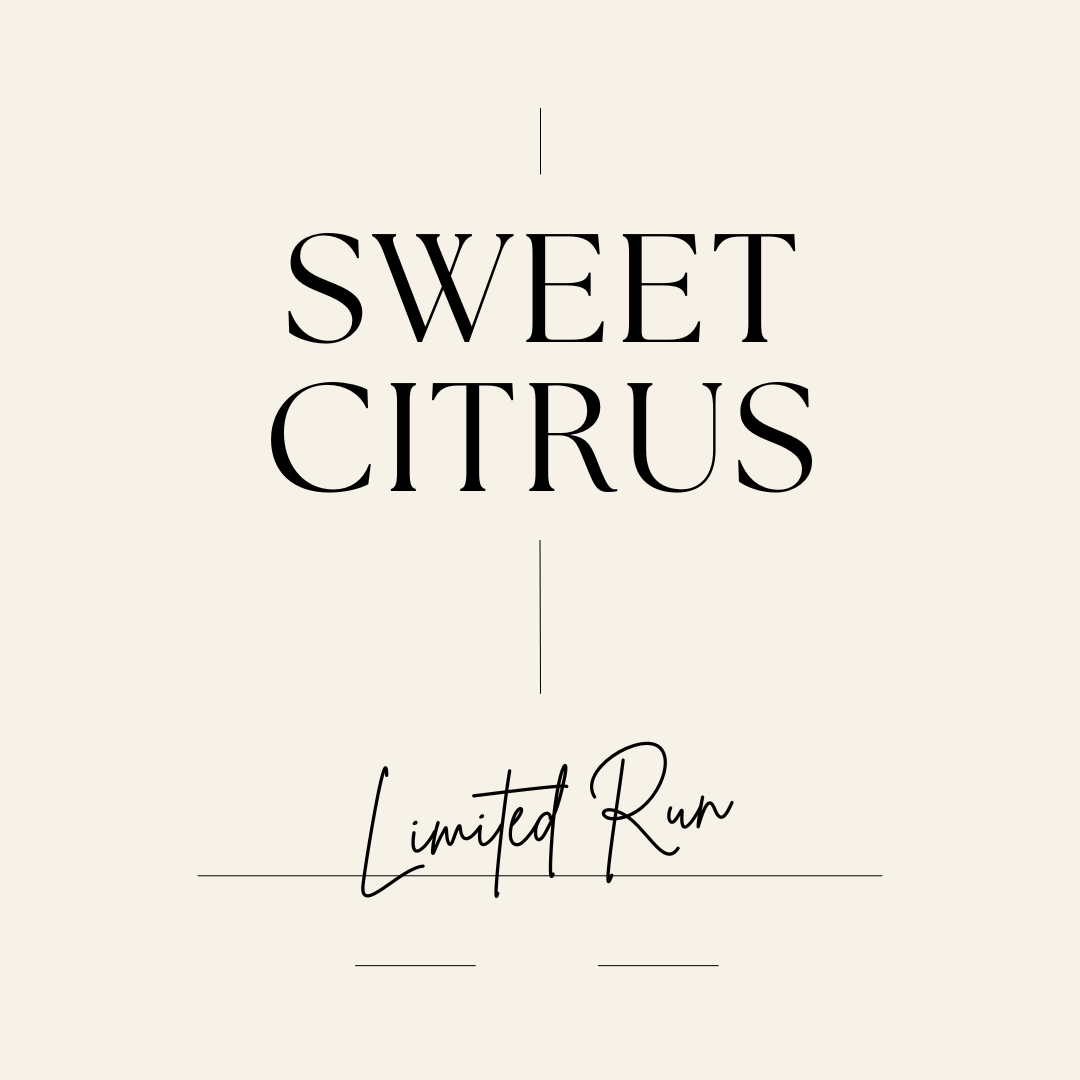 Sweet Citrus Soy Candle - LIMITED RUN