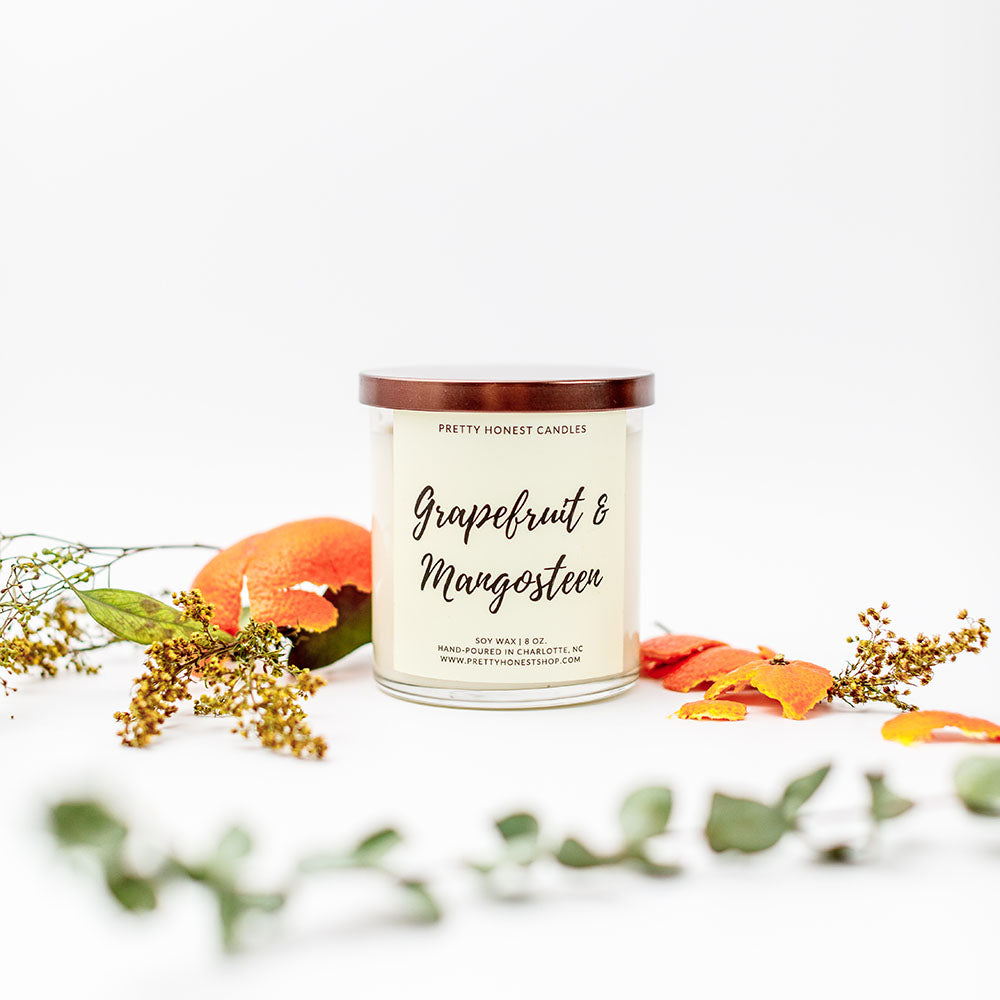 Grapefruit & Mangosteen Soy Candle