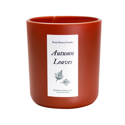 Autumn Leaves Double Wick Soy Candle