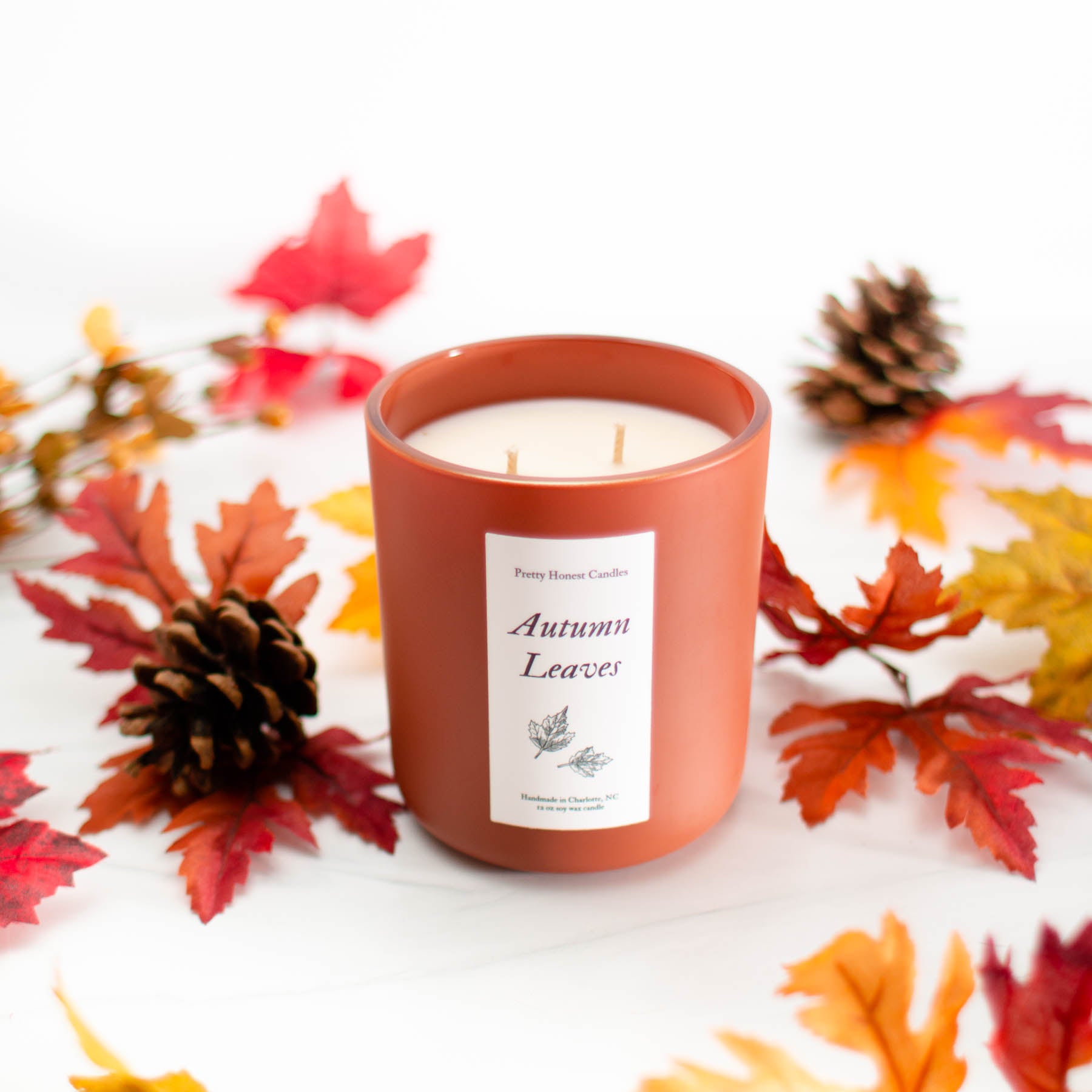 Autumn Leaves Candle