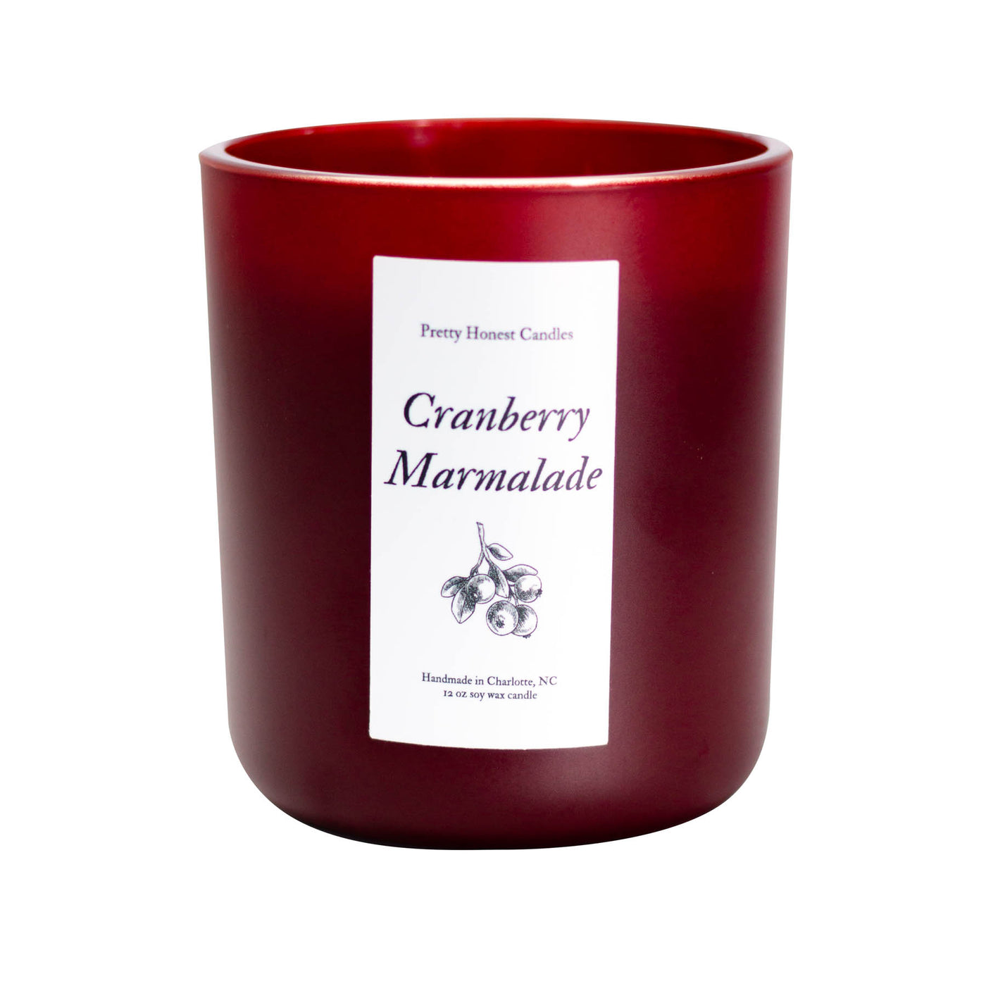 Mixed Berry parfait Handcrafted 26 oz Candle Organic Soy Wax w/ Lead Free  Wick