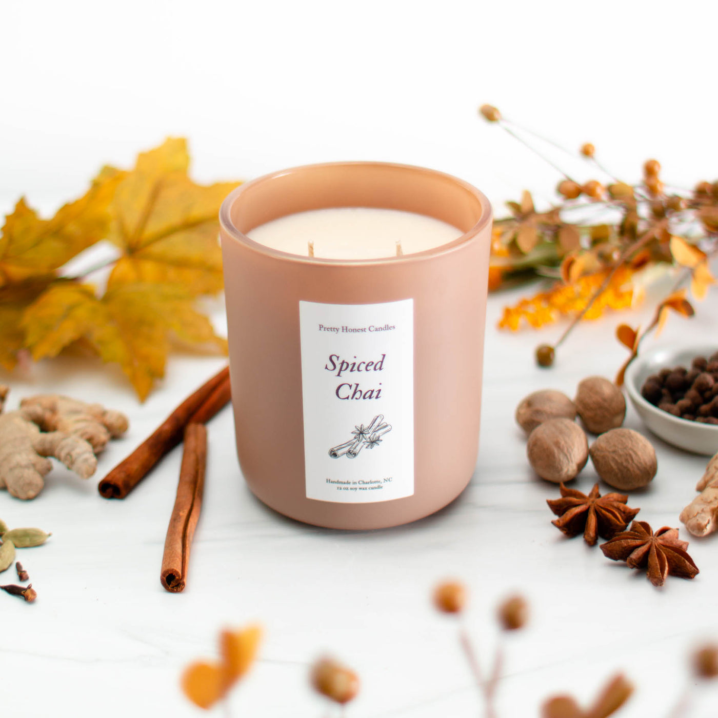 Spiced Chai Double Wick Soy Candle