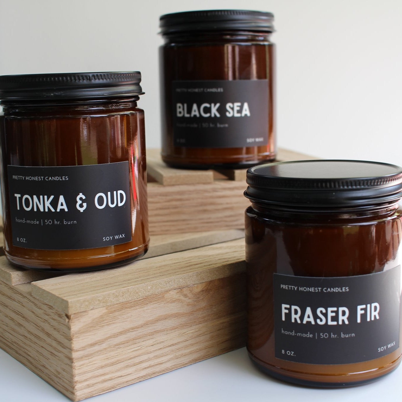Black Sea Soy Candle - Pretty Honest Candles