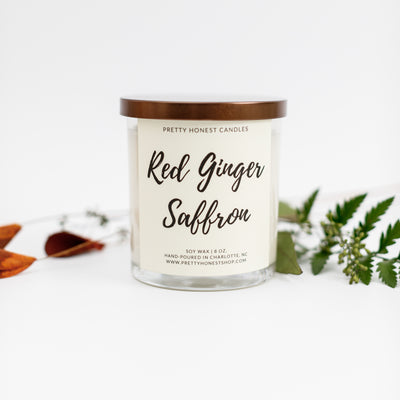 Red Ginger Saffron Soy Candle