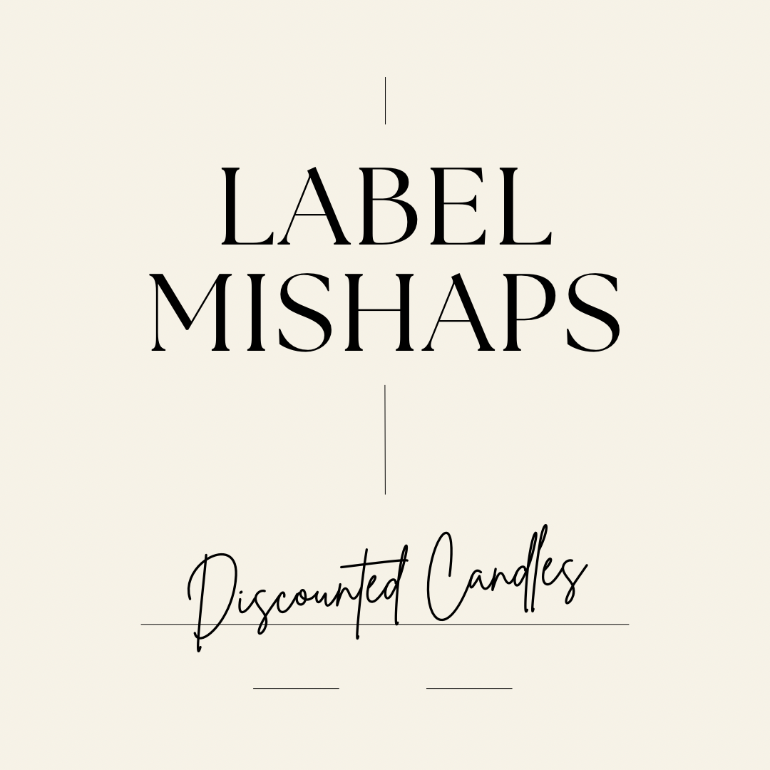 Label Mishap Candles