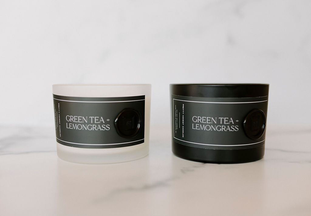 Green Tea & Lemongrass 3-Wick Soy Candle