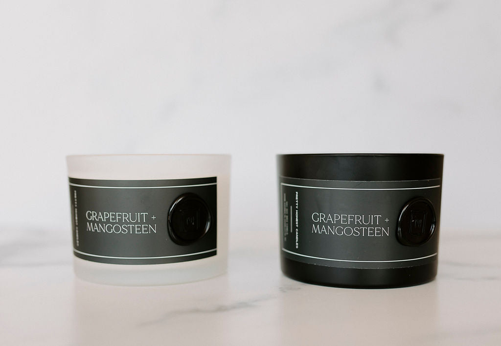 Grapefruit & Mangosteen 3-Wick Soy Candle