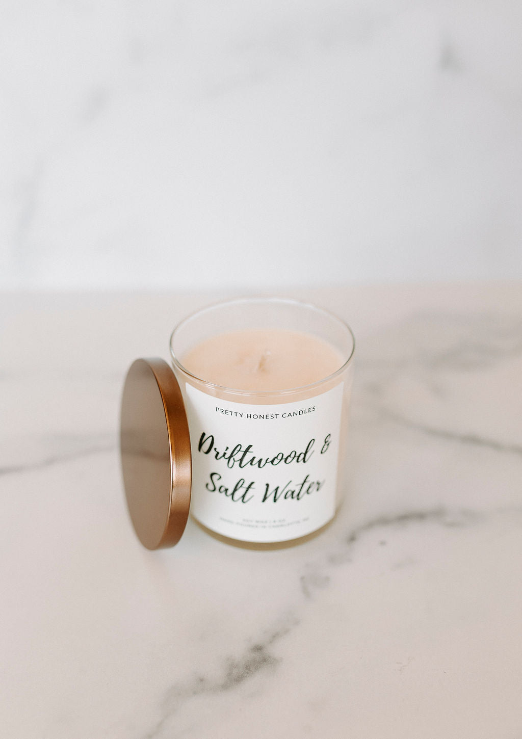 Driftwood & Salt Water Soy Candle