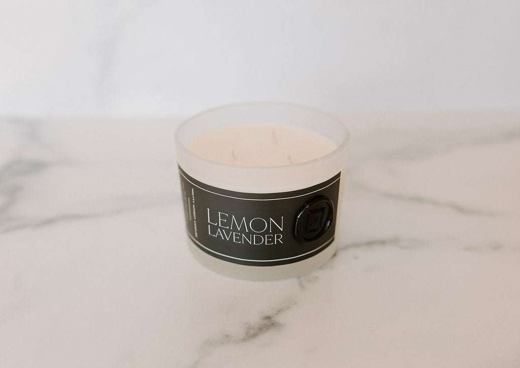 Lemon Lavender 3-Wick Soy Candle