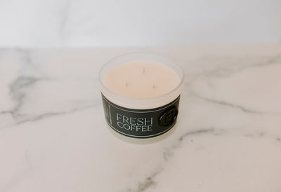 Fresh Coffee 3-Wick Soy Candle