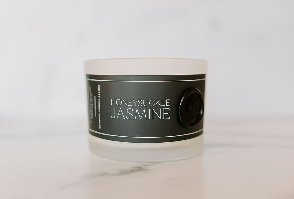 Honeysuckle Jasmine 3-Wick Soy Candle