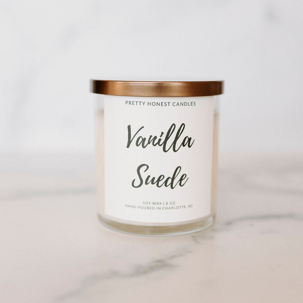 Vanilla Suede Soy Candle