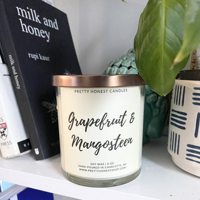 Grapefruit & Mangosteen Soy Candle