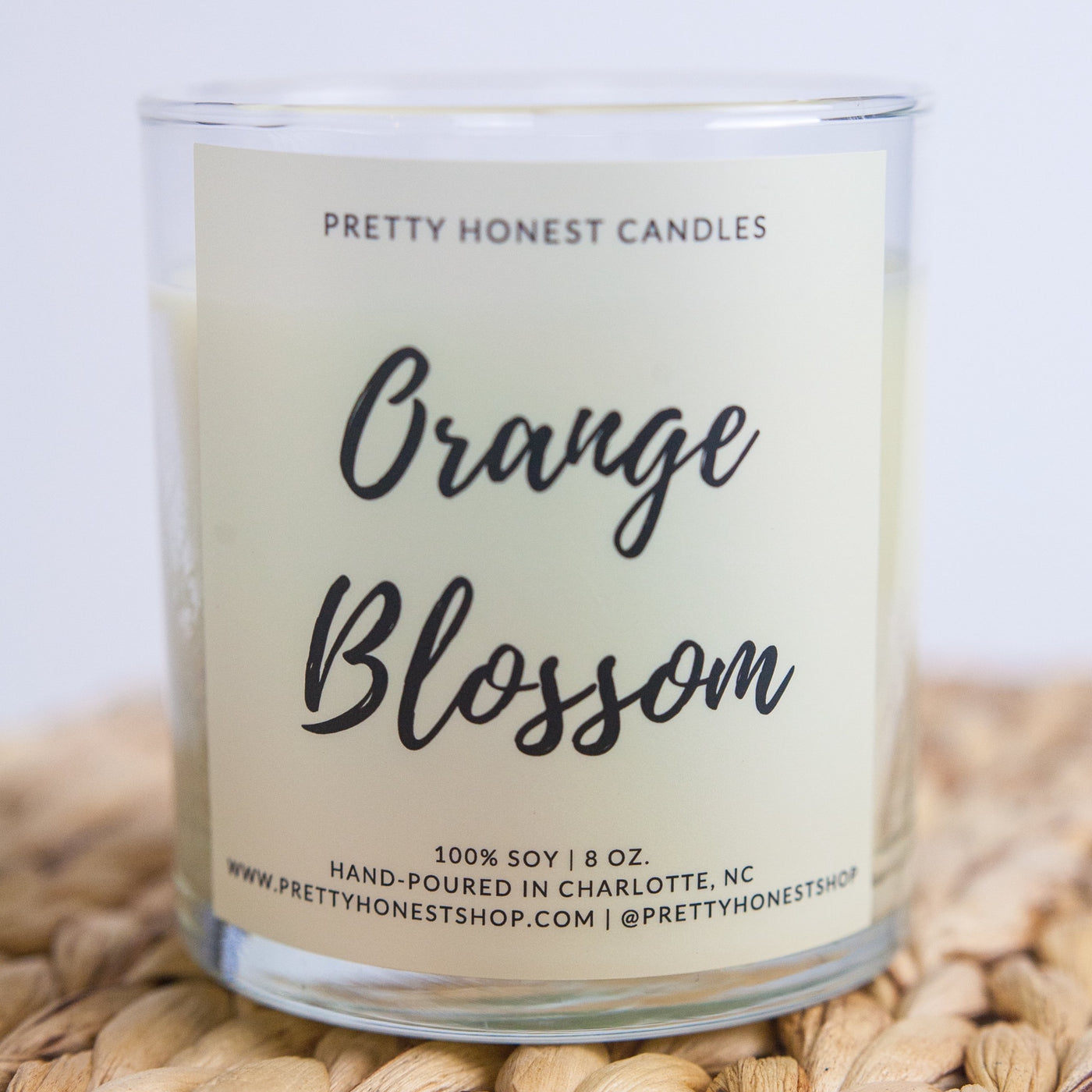 Orange Blossom Soy Candle - Pretty Honest Candles